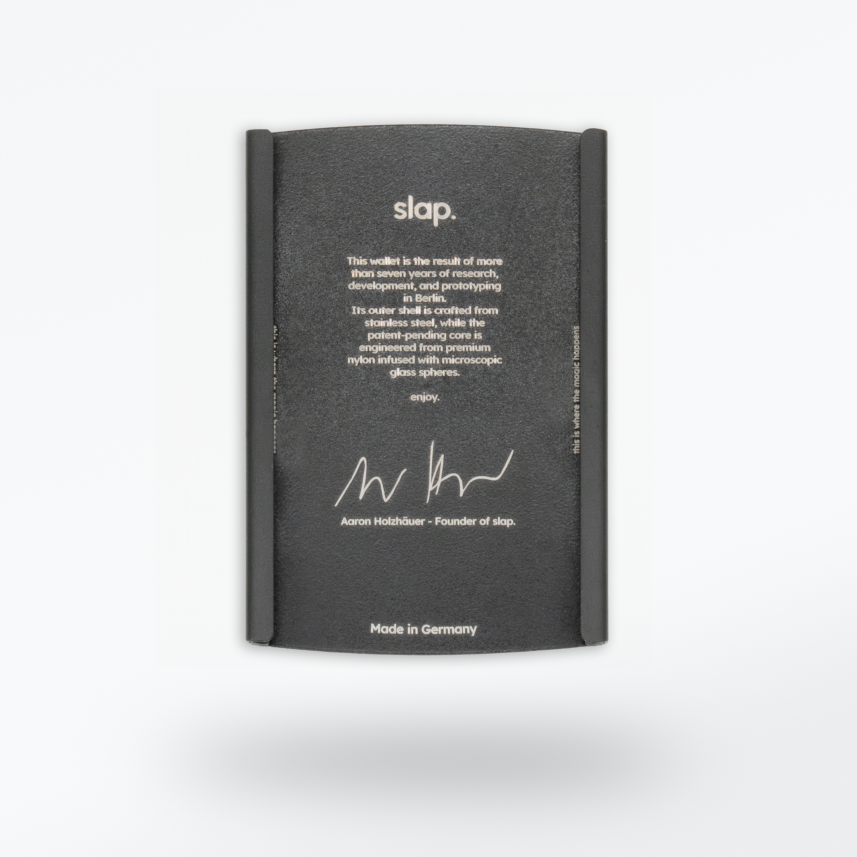 Wallet - Matt Black Edition