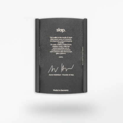 Wallet - Matt Black Edition