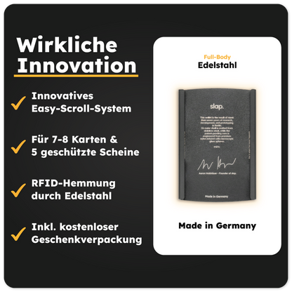 Wallet - Matt Black Edition